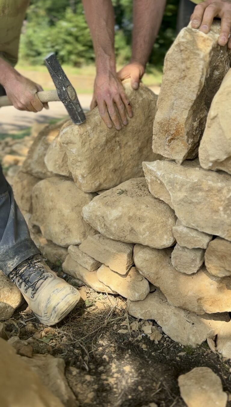 Dry Stone Walling Hadspen Stone Hadpsen Quarry